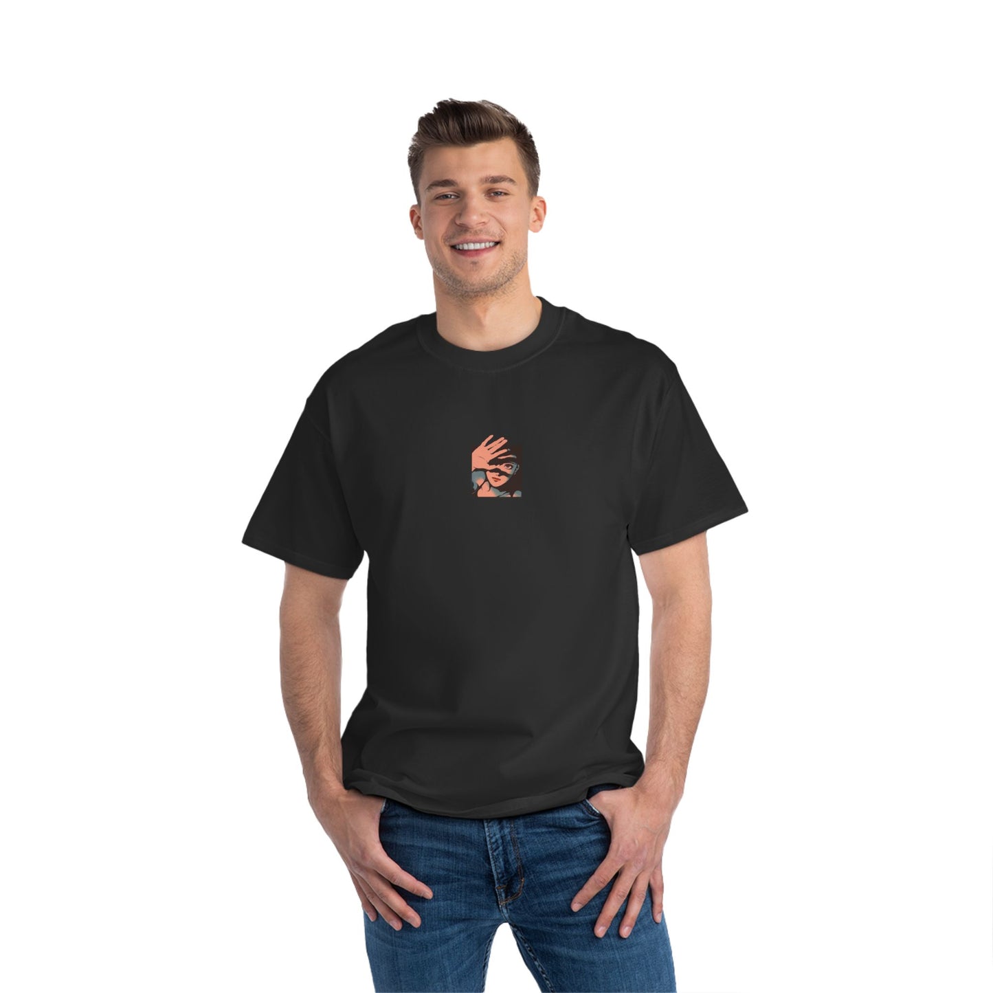 Beefy-T® Short-Sleeve T-Shirt, Casual Graphic Tee, Everyday Wear, Gift for Friends, Summer Fashion, Art-Inspired Apparel