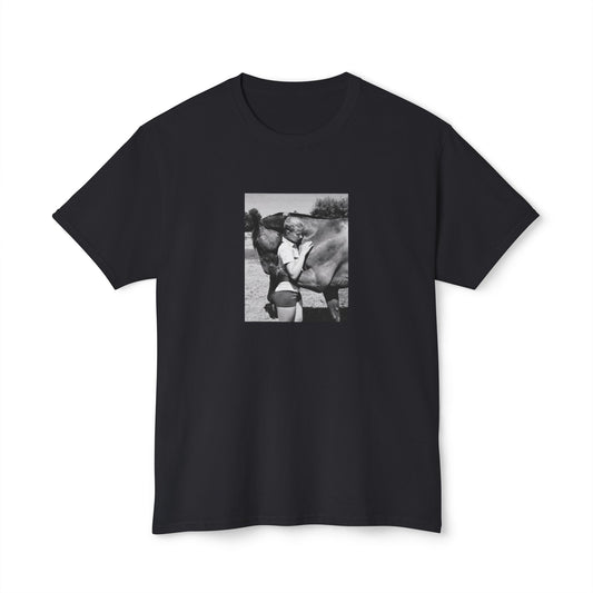 Horse Lover's Unisex Cotton T-Shirt | Perfect for Equestrians, Gift for Horse Lovers, Animal Lover Tee, Farmhouse Style, Casual Wear