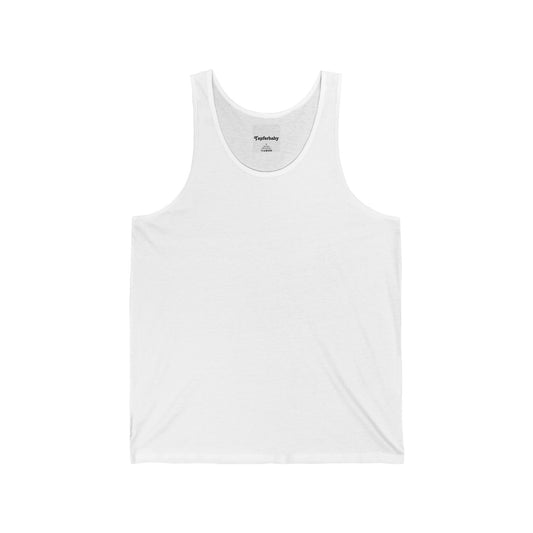 Baki Retro Art Unisex Jersey Tank, Vintage Aesthetic Top, Casual Summer Wear, Gift for Art Lovers, Unique Fashion Statement